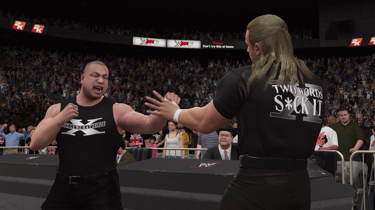 "The Enforcer" bei WM 14